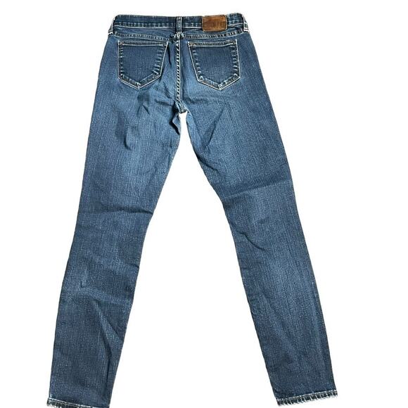 J.Crew Jeans Toothpick sz 27 Denim Casual Basic Everyday Skinny Slim Comfy - Picture 5 of 5